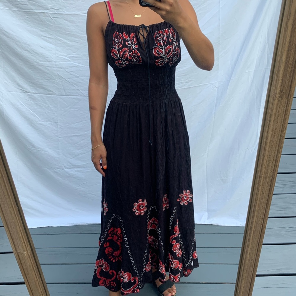 Tibetan maxi dress